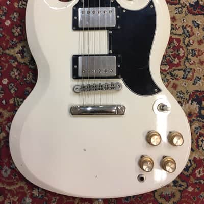 Epiphone SG type 61' 2006 - Olympic white Made In Japan (open book) image 1