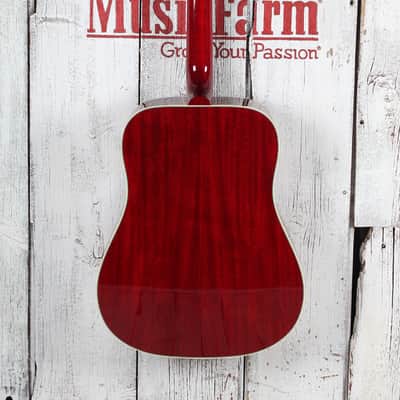 Gibson Hummingbird Standard Acoustic Electric Guitar Cherry Sunburst with Case image 9