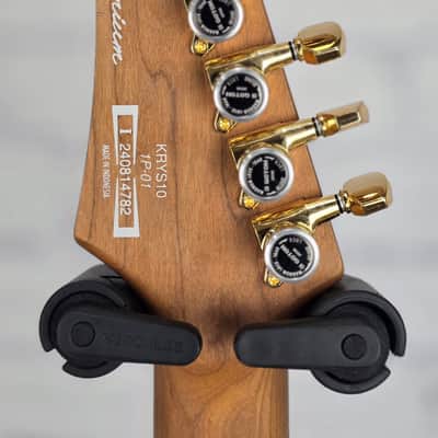 Ibanez Premium KRYS10 Scott Lepage 6 String Electric Guitar Gold image 10