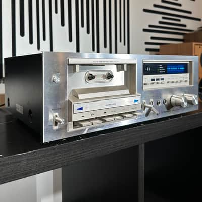 Pioneer CT-F750 4-Track Stereo Cassette Tape Deck 1979 - 1981 - Silver image 1