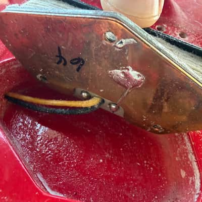 Mjt loaded Telecaster 1964 - Dakota red body image 5