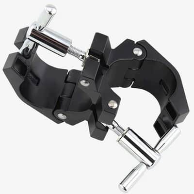 Gibraltar Road Series 1.5" Black Right Angle Drum Rack Clamp image 4