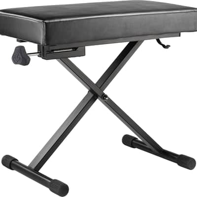 Hercules EZ Height Adjustable Keyboard Bench (Stool) - KB200B image 2
