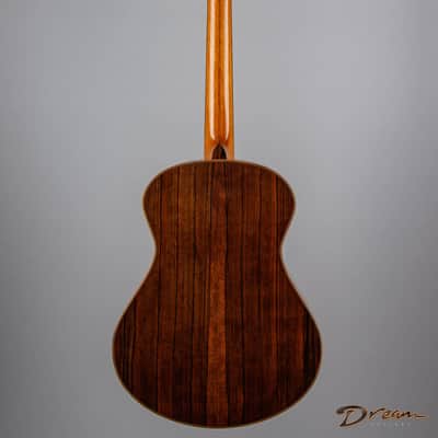 2007 Bashkin OM Placencia, Indian Ebony/Italian Spruce image 2