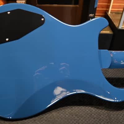 PRS Wood Library S2 McCarty 594 Thinline 85/15s and Ebony Board - Space Blue #5487 image 7