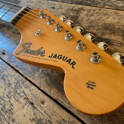 Fender Japan FSR Alder Jaguar Reissue MIJ Piano Black w/ Anodised Pickguard MIJ Japanese Shop Order image 8