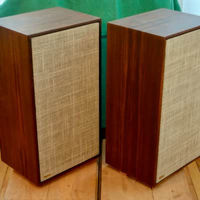 Pair Vintage Dynaco A35 Speakers, Refinished Cabinets, Recapped Crossovers image 2