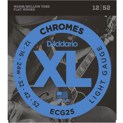 Daddario ECG25 - Chrome Regular Light Guitar String Set .012-.052 image 2