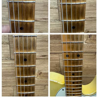 Revelator Retro Sonic T style guitar -White Guard- 2023 - 6lbs 7oz Budz Pickups w/case image 10