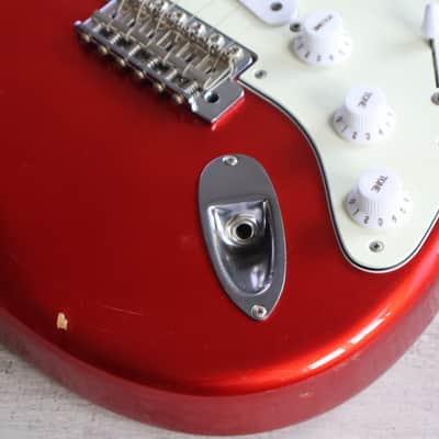 1993 Fender Japan ST62-53 '62 Reissue Stratocaster (Candy Apple Red) image 3