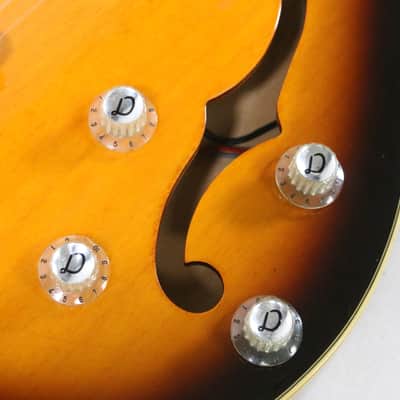 Guild De Armond Starfire 1999 Hollowbody Guitar Sunburst w/ USA Gold Pickups! image 20