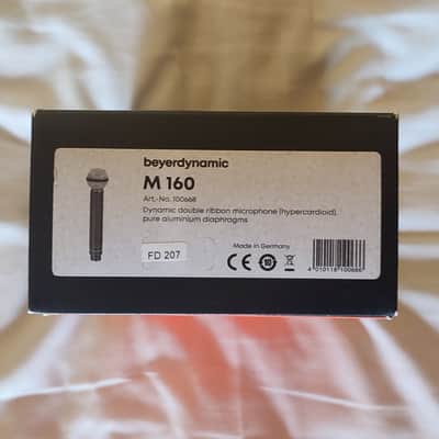 Beyerdynamic M160 Hypercardioid Double Ribbon Microphone 2010s - Black image 4