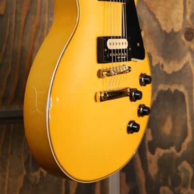 Gibson Custom Murphy Lab 1957 Les Paul Custom Heavy Antique White 2-Pickup Light Aged image 3