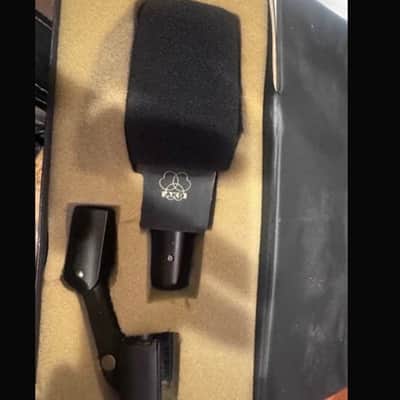AKG C414 B ULS Large Diaphragm Multipattern Condenser Microphone 1990s - Black image 1