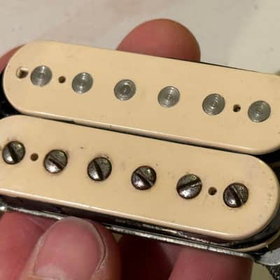 Gibson PAF humbucker pickup 1959 - Double white image 1