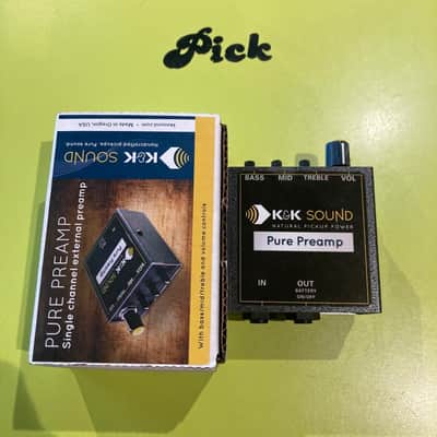 K&K Sound Pure Preamp 2010s - Black image 1