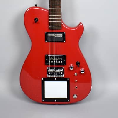 Manson Mb-1 Matt Bellamy Replica 2016 Red Glitter w/ Gig Bag and Accessories image 1