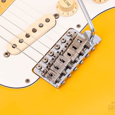 1986 Fender Order Made Yngwie Malmsteen Stratocaster ST62 Yellow White w/ USA Dimarzio DP117, Japan MIJ Fujigen image 8