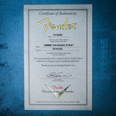 Fender Custom Shop Jimmie Vaughan Stratocaster Deluxe Closet Classic- Wide Fade 2 Color Sunburst 2025 (R141522) image 6