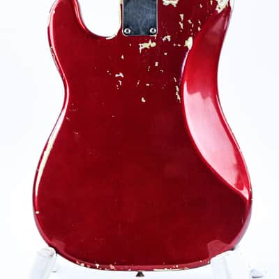 Fender Precision Bass Candy Apple Red 1965 image 9