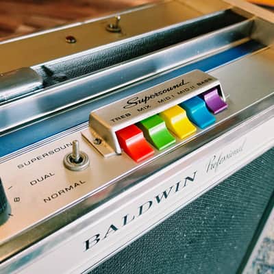 1966 Baldwin C1 Custom Professional - 2x12 - Solid State - Combo Amp image 4