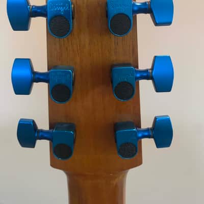 LOOK! Michael Dunn Mystery Pacific Nuages 2010  One of a kind Gypsy Jazz guitar with interior resonator- reflector    - image 7