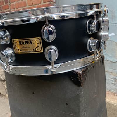 Mapex Aluminum snare Black 5 by 14” used image 2