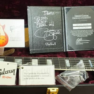 Gibson Flying V Custom Shop Zakk Wylde Bullseye * signed by Zakk image 2