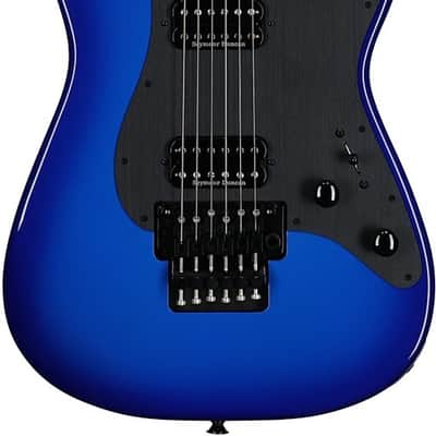 Charvel Pro-Mod Plus So-Cal Style 1 HH FR CM Electric Guitar. Caramelized Maple Fingerboard, Blue Burst TGF33 image 1