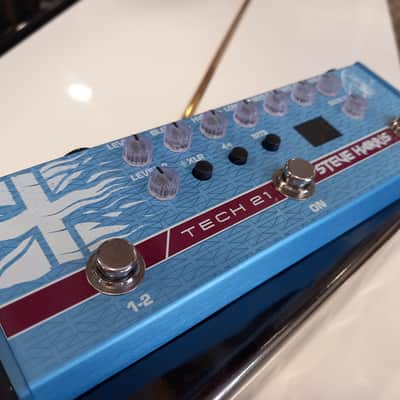 Tech 21 SH1 Steve Harris Signature Bass SansAmp 2020 - Blue Graphic image 1
