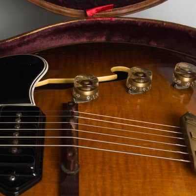 Gibson ES-5 Arch Top Hollow Body Electric Guitar (1951), ser. #A-6156, original brown hard shell case. image 14
