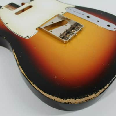MJT Official Custom Order Vintage Aged Nitro Finish Guitar Body Mark Jenny VTT image 2