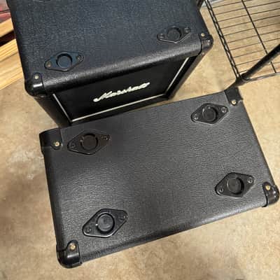 Marshall Mini Stack Slanted and Straight Cab - pair Black image 6