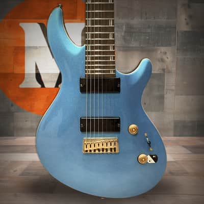 ESP LTD Javier Reyes JR-208 8 String Guitar - Pelham Blue (LJR208PB) image 1