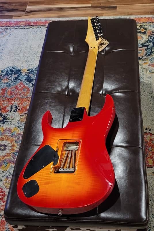 1990 Ibanez RG770FM - Wizard Neck - Edge Tremolo - MIJ Japan | Reverb
