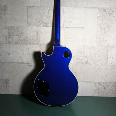 Fernandes Burny RLC-70 Les Paul Custom 90's Metallic Blue MIJ Japan image 7