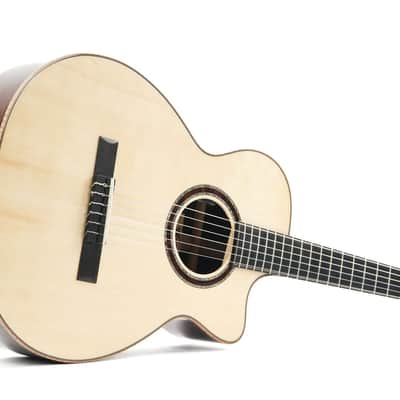 BSG OM32CF Nylon Spruce Madagascar Rosewood image 12