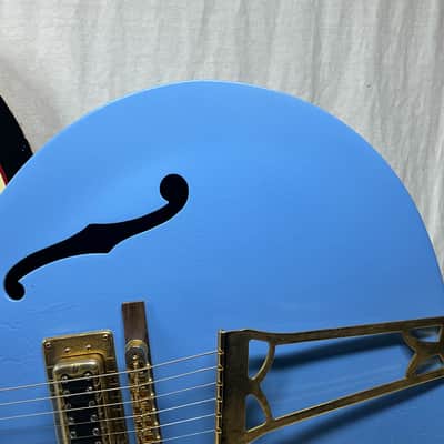 Gretsch G5191 Tim Armstrong Lefty Left-Handed Semi-Hollow Body Electric Guitar -- Spray Painted image 3