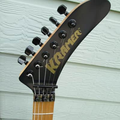 KRAMER Servant 1980's Blk w/Blue Flames image 7
