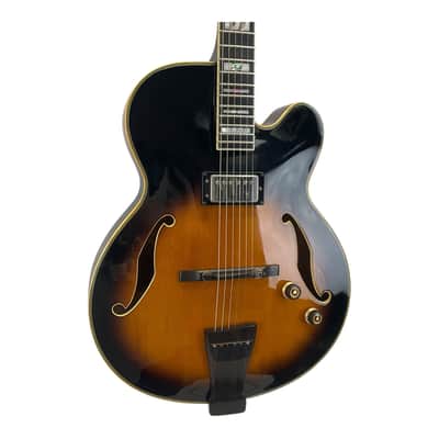 Vintage 1980 Ibanez JP20 Joe Pass Semi-Hollow Electric Guitar Tobacco Sunburst 6-String image 1