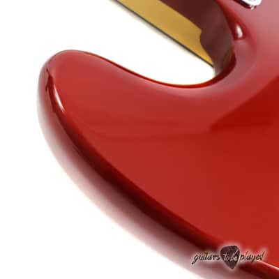 Squier Vintage Modified Jazz Bass '70s - Candy Apple Red image 16