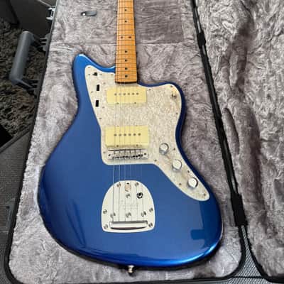 Fender American Ultra Jazzmaster with Maple Fretboard 2019 - 2025 - Cobra Blue image 1