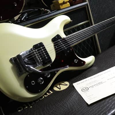 Mosrite USA V-65 Ventures Model Late 90s or early 00s  - Pearl White Made In USA! image 3