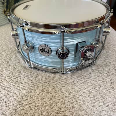 DW Collectors series Maple Standard snaer 2020s - Pale Blue Oyster image 1