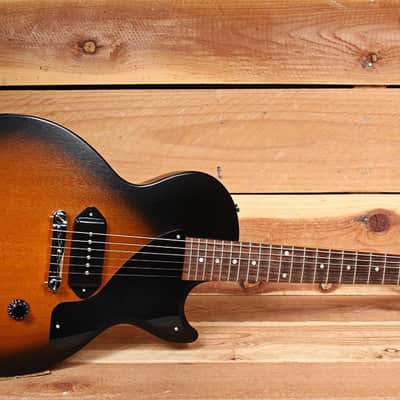 GIBSON LES PAUL JUNIOR--Faded! Thin Finish Jr P90 PU Great Cond + Bag 01344 image 2