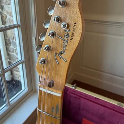 2025 Fender Custom Shop ‘55 Telecaster B5 Journeyman - Aged Natural Blonde image 6
