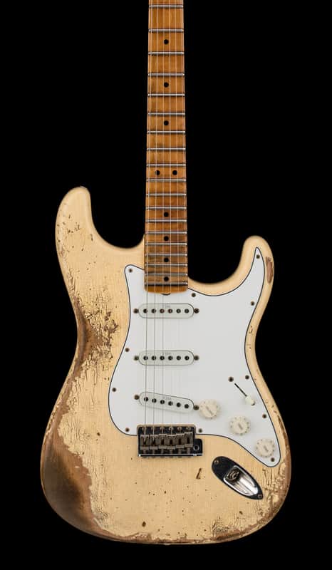 Fender Custom Shop Yngwie Malmsteen Signature Stratocaster Heavy Relic - Vintage White #40437 image 1