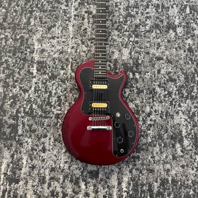 Gibson USA Sonex-180 Deluxe Candy Apple Red Vintage 1980 Les Paul Guitar *READ*