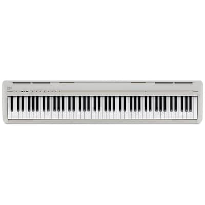 Kawai ES120 88-Key Portable Digital Piano with Speakers, Light Gray image 1