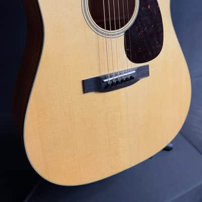 Martin Custom Shop D-18 Adirondack Dreadnought Acoustic Guitar Natural w/ Case image 3